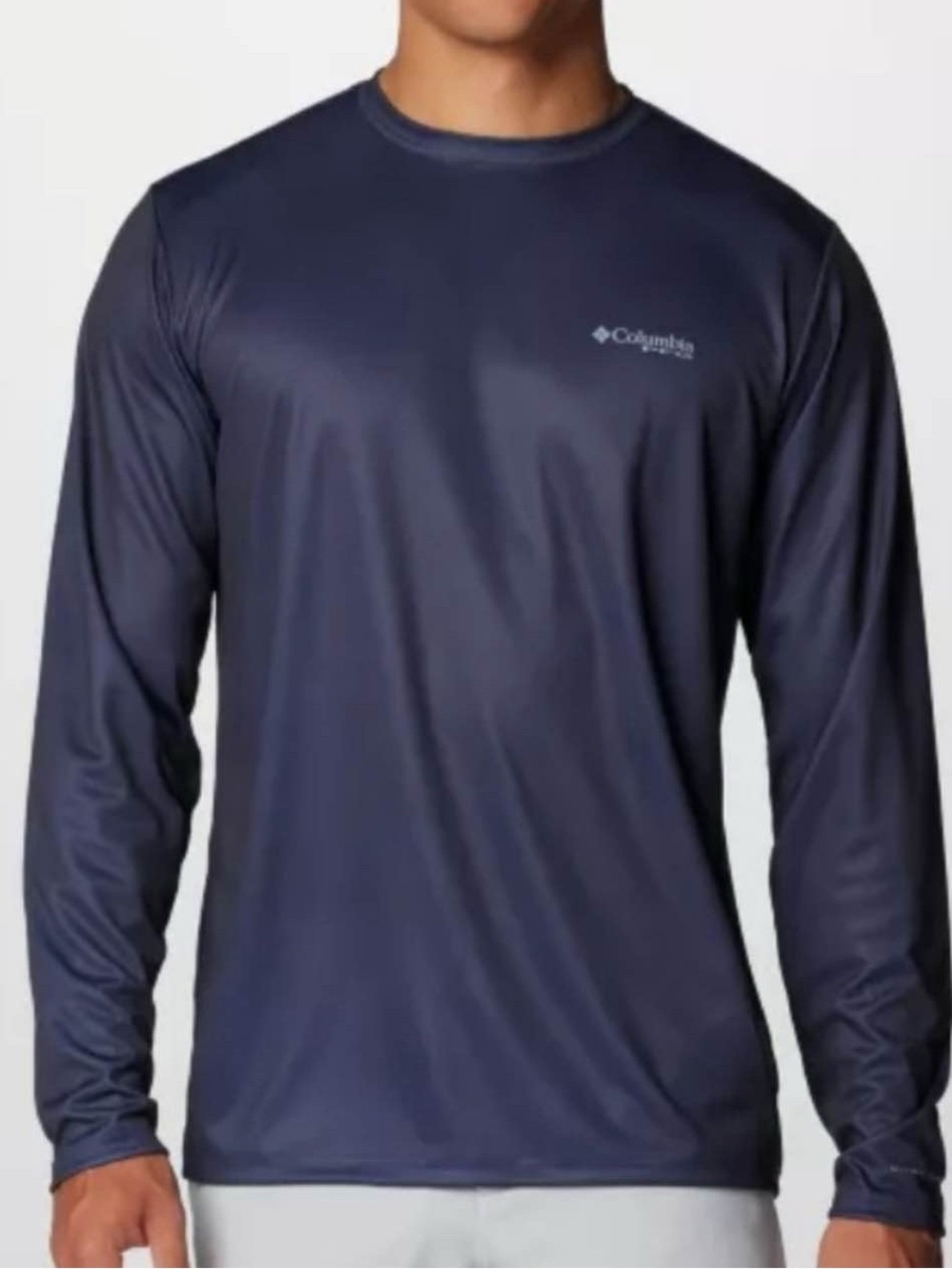 Columbia Men's Long Sleeve Performance Shirt - Deep Blue